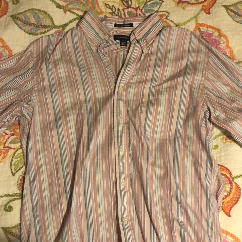 Medium Lands’ End long sleeve button up